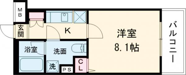 アゼスト新桜台の間取り