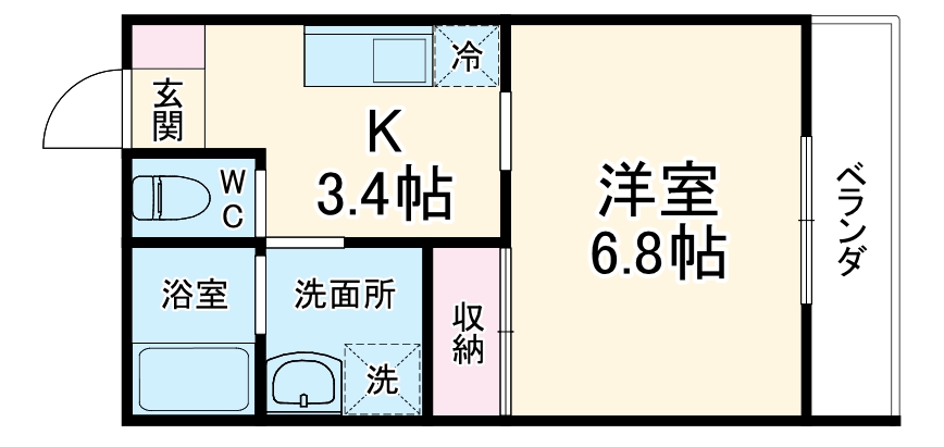 Casseta Carinaの間取り