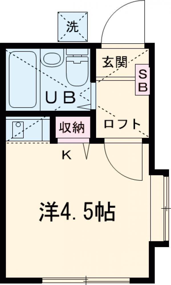 グランドール調布の間取り