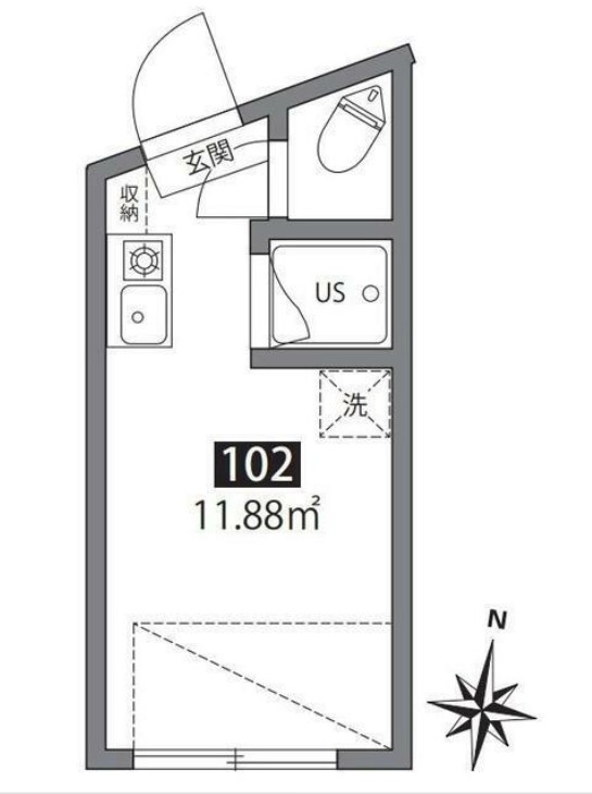 SOLEIL大岡山の間取り