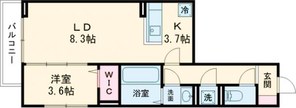 セレスティア白鳥の間取り