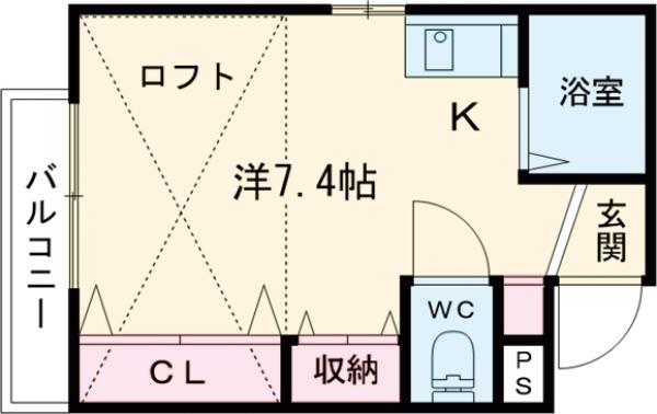 くぅたん.はうすの間取り