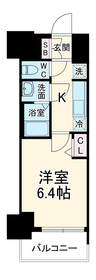 プレサンス新栄アーバンフローの間取り