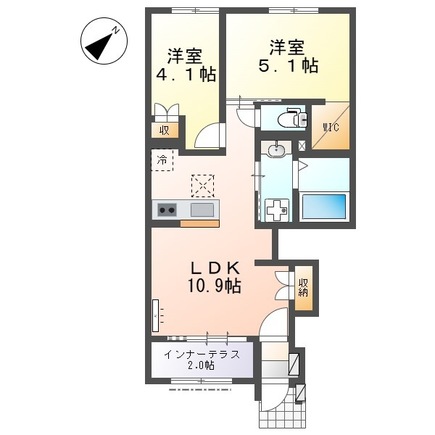 クレリアの間取り