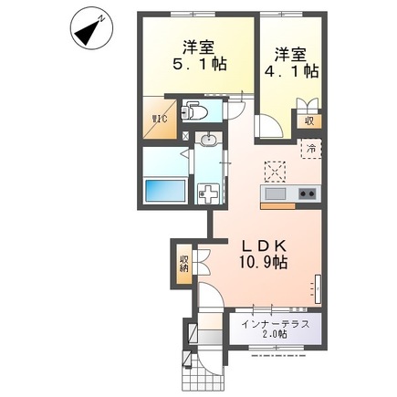 クレリアの間取り