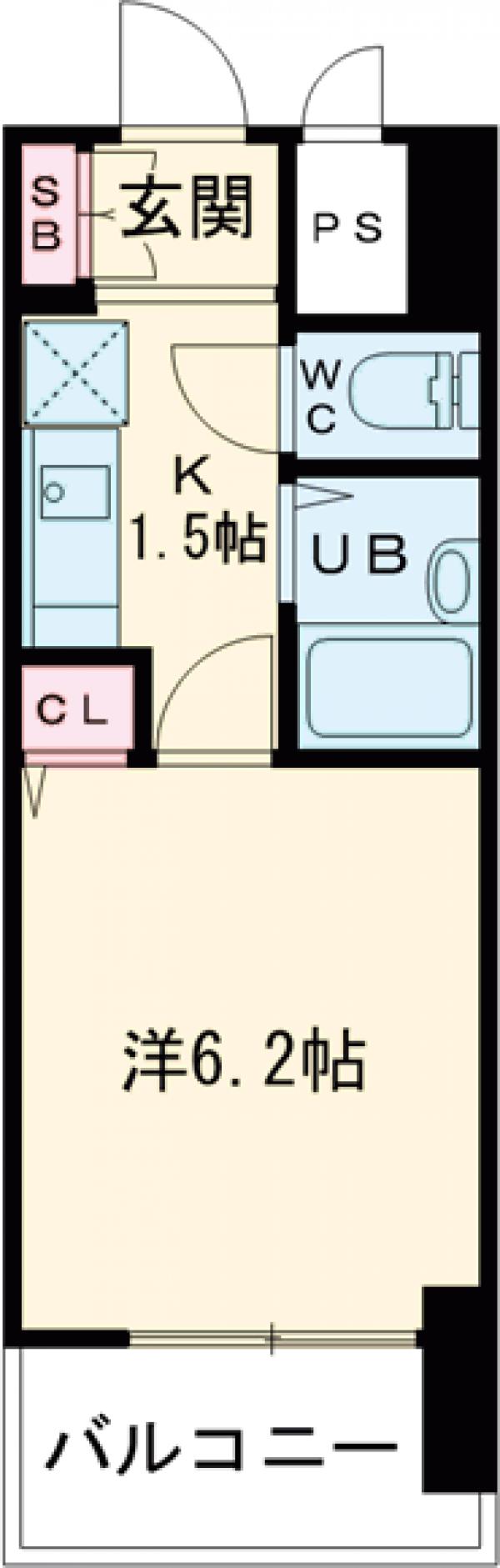 コアパレス常葉6の間取り