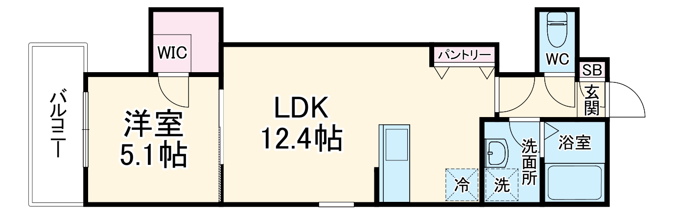 ジーメゾン今伊勢の間取り