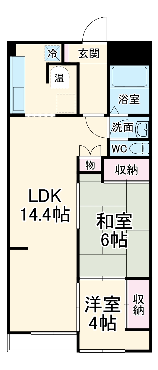 荘苑覚王山の間取り