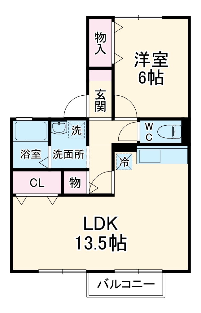 グリーンシャトルBの間取り