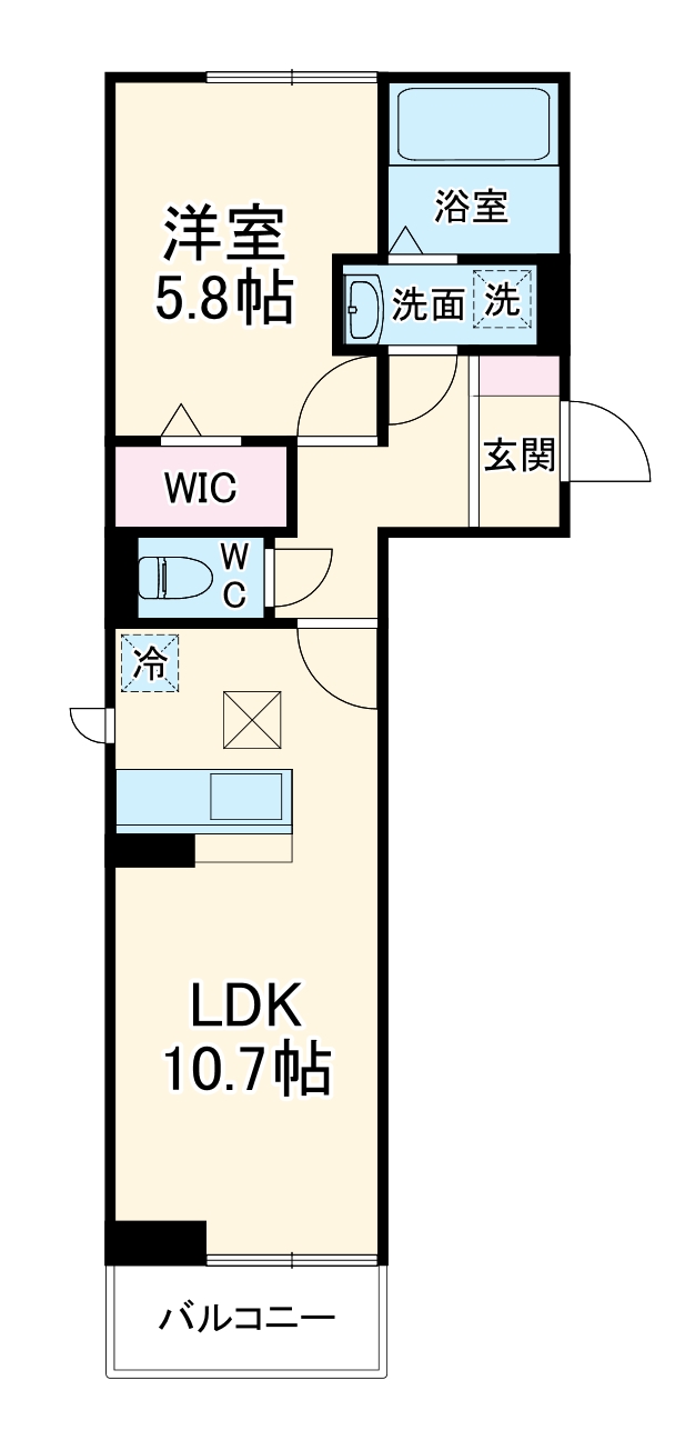 プラムⅥの間取り