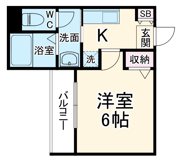 Mark Duo塚越Ⅲの間取り
