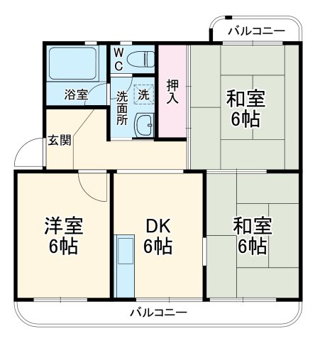 グランドールの間取り