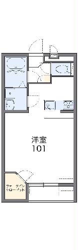 レオネクストデルフィⅡの間取り