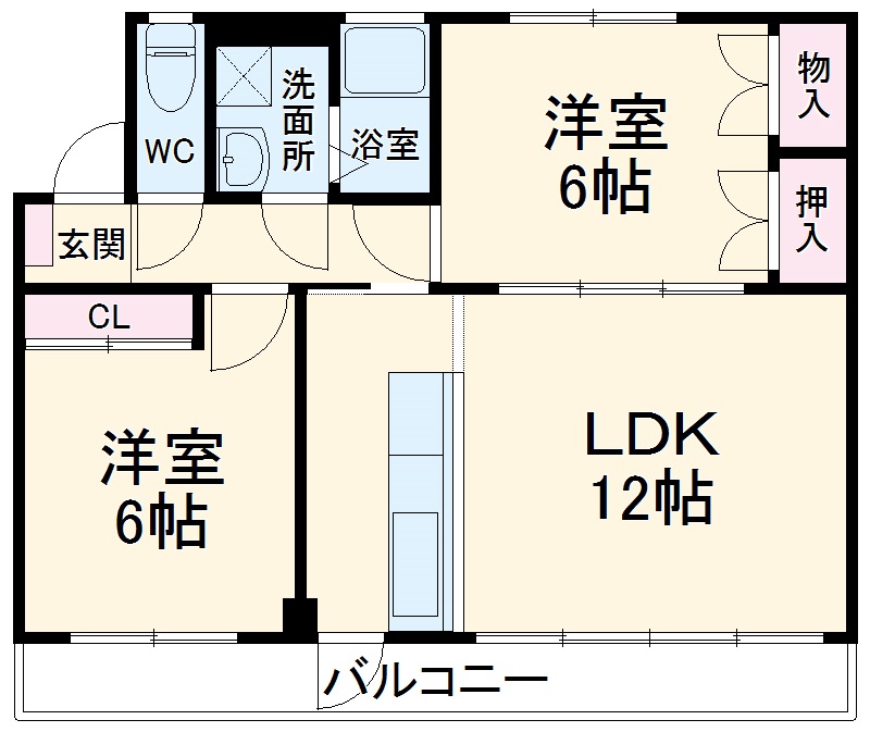 カトルさんたかねの間取り
