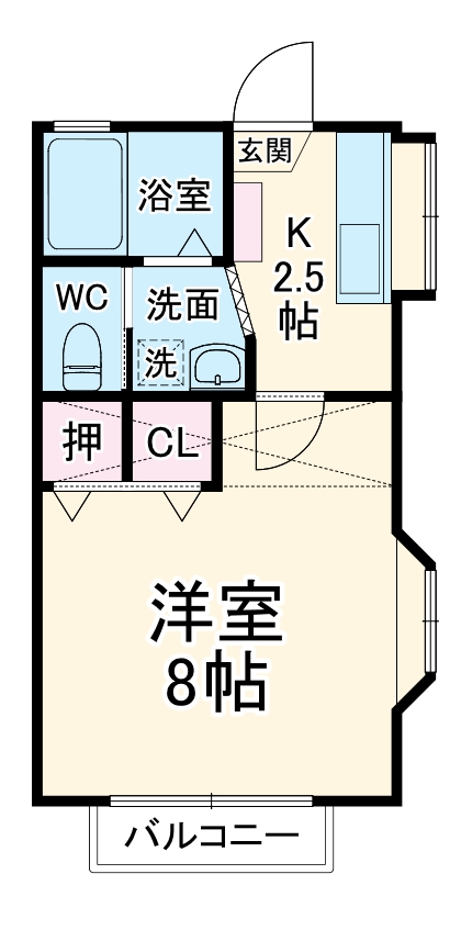 ボンワールの間取り