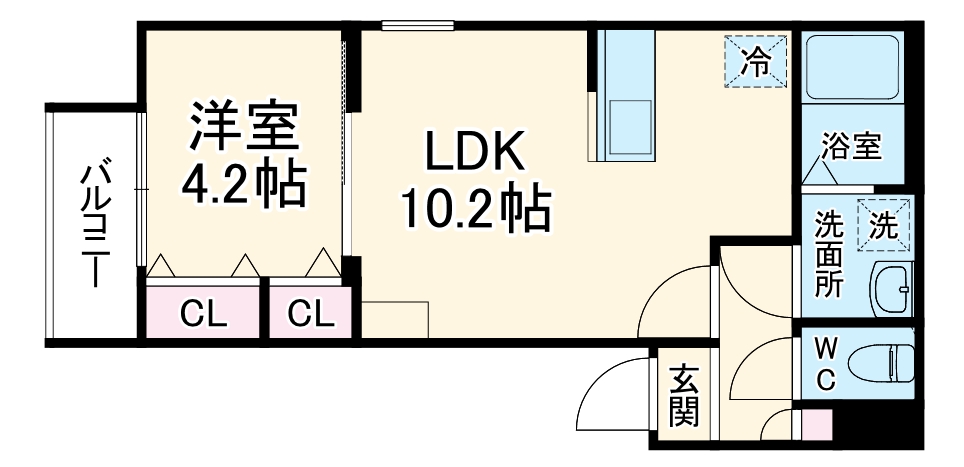 ジーメゾン指扇エクレールの間取り