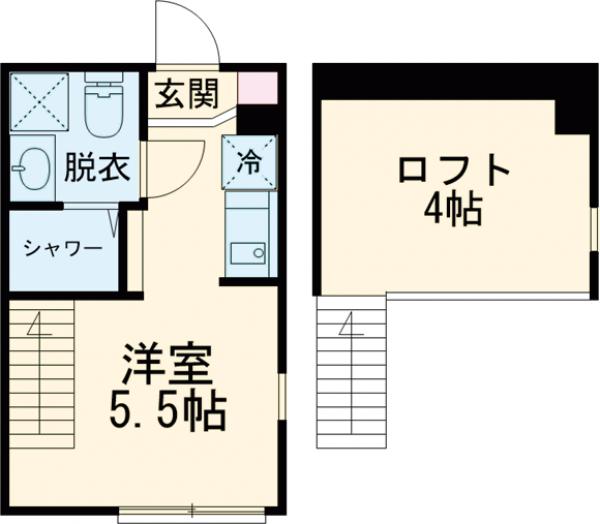 ハーモニーテラス関町北Ⅲの間取り