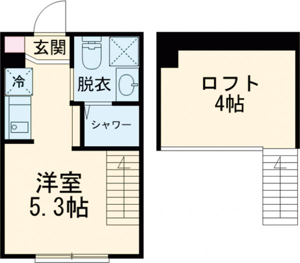 ハーモニーテラス関町北Ⅲの間取り