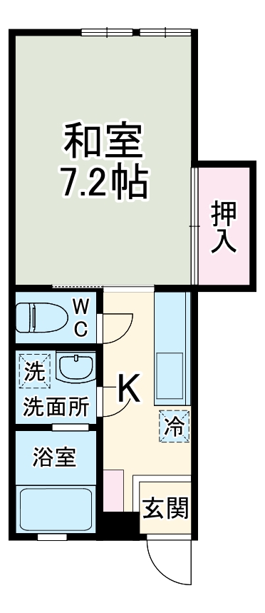 Casa壬生町家の間取り