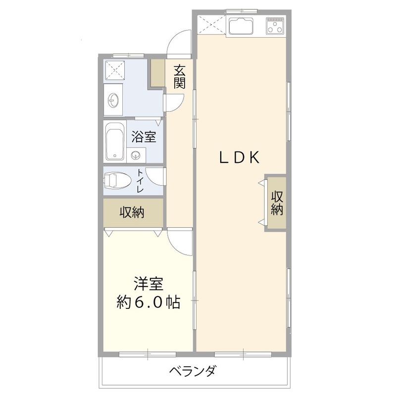 サンセールロジュマンの間取り