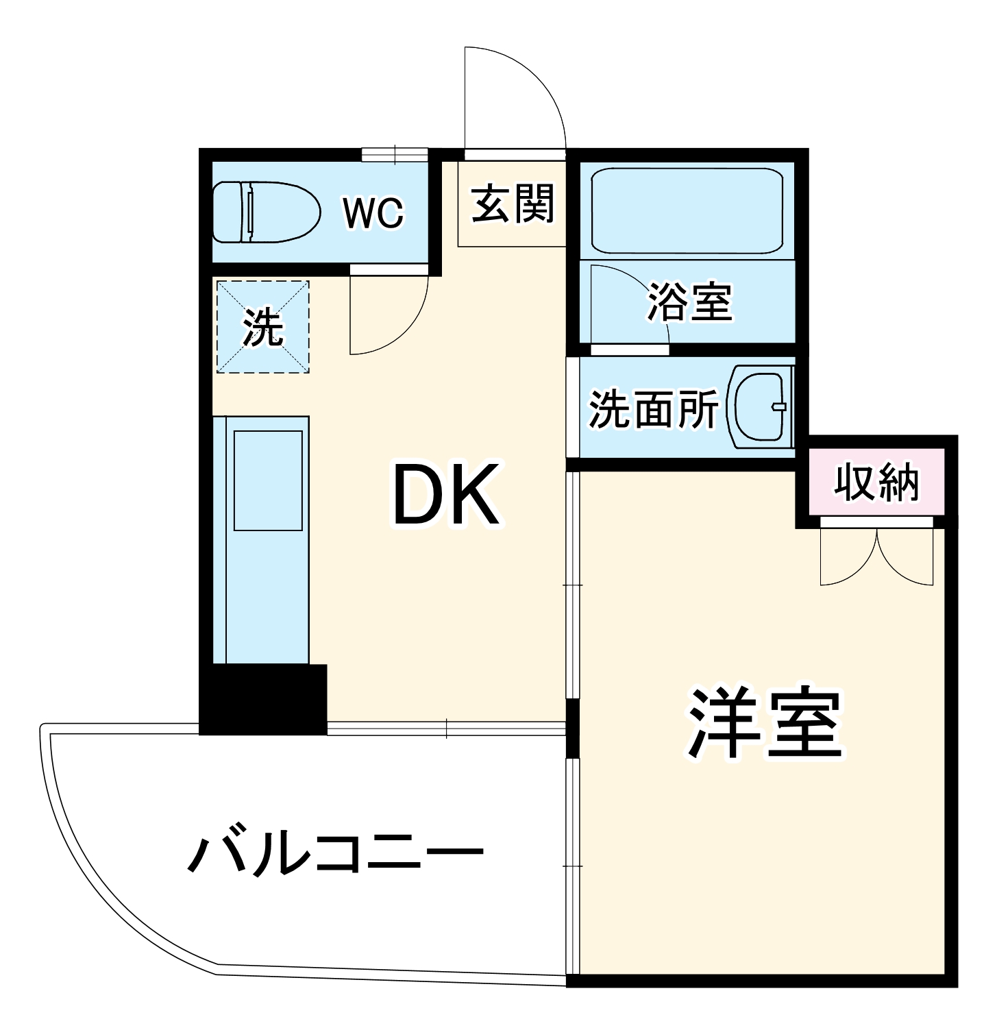 コンフォート88の間取り