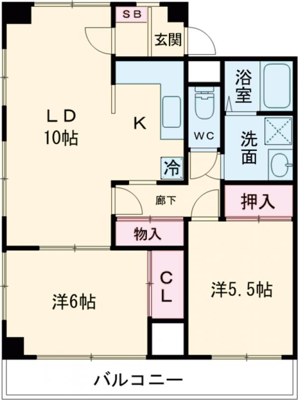 グリーンヒルの間取り