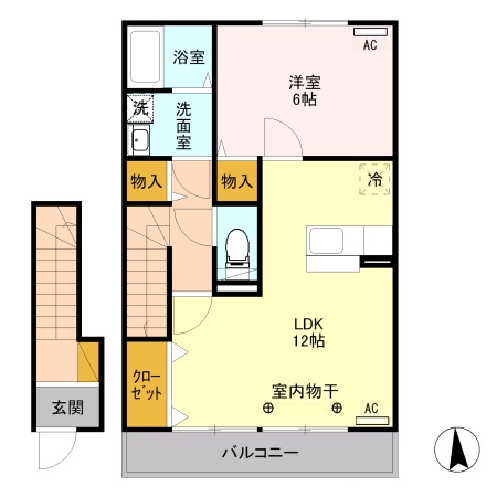 カギロイ・ノーラの間取り