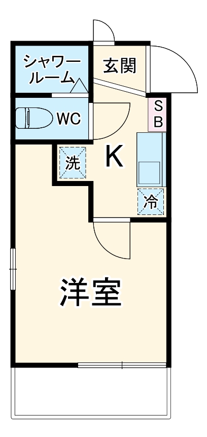キャッスル鷺沼の間取り