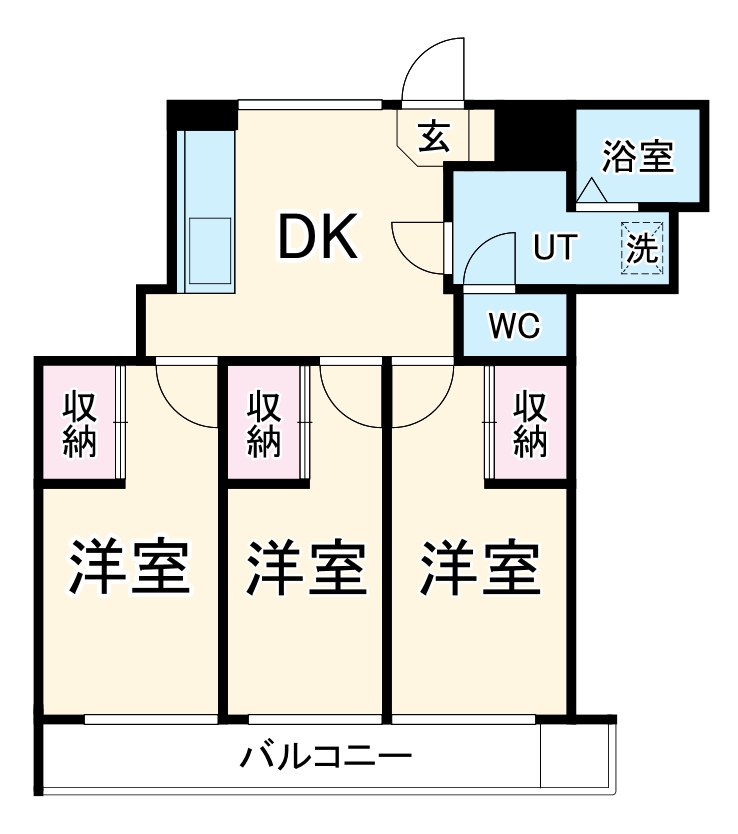 プロクシーフレンズ八事の間取り
