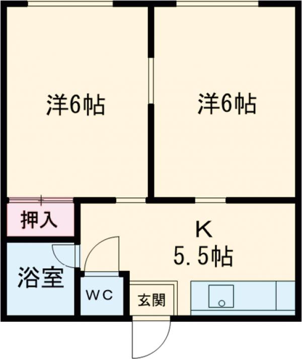 ひかりマンションの間取り