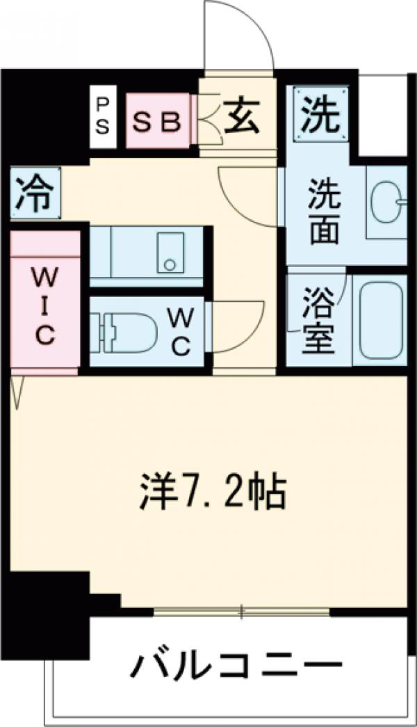 メインステージ五反野Ⅱの間取り