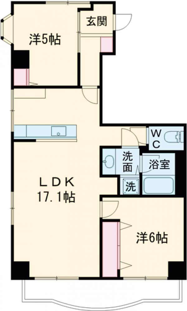 SOCIETY中野富士見町の間取り