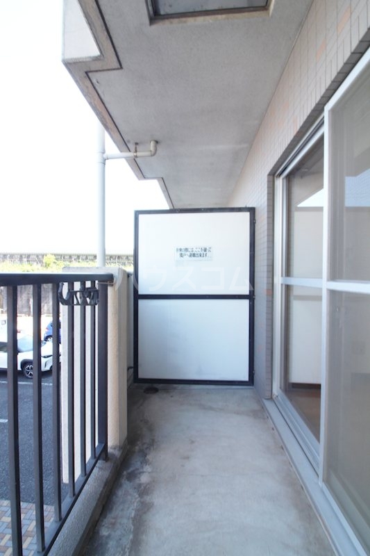 12/25 バルコニー