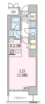 ロイヤルパークスタワー南千住の間取り