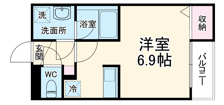 カインドネス厚木幸町の間取り