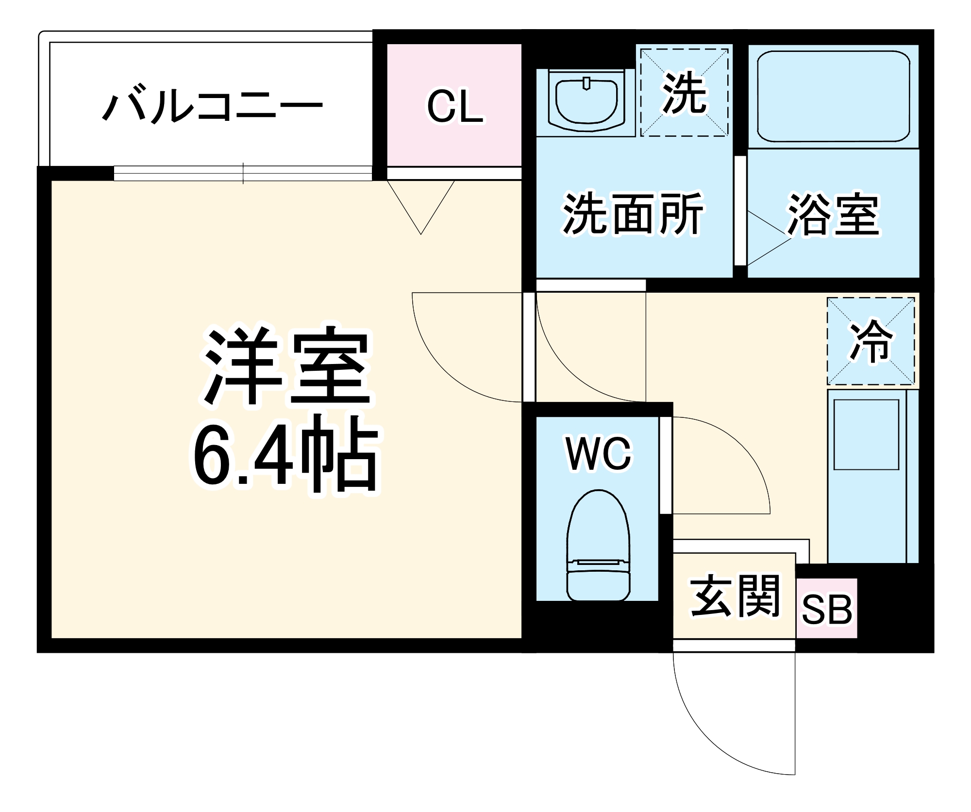 カインドネス厚木幸町の間取り