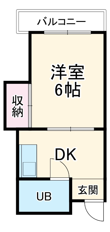 シャンクレール石橋の間取り
