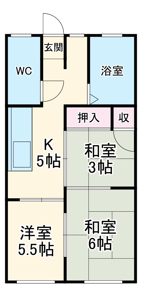 説田ビルの間取り
