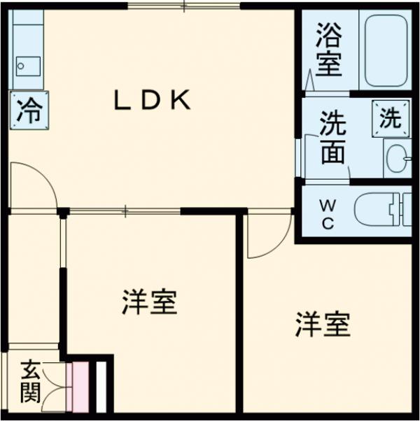 シュカ千川の間取り