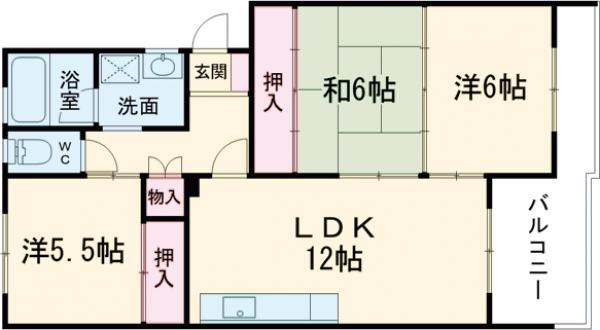 コーポウィステリア24の間取り