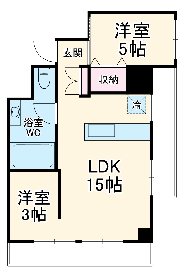 ブリックハイツの間取り
