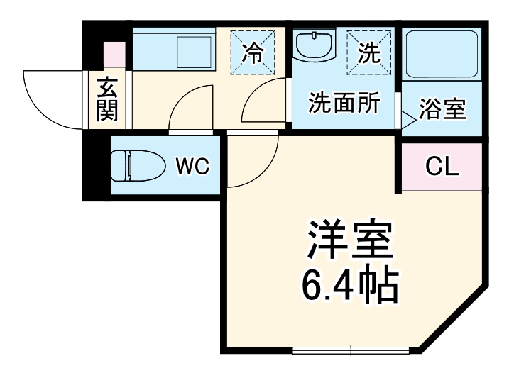 カインドネス小田急相模原Ｎｏｒｔｈ・101号室の間取り
