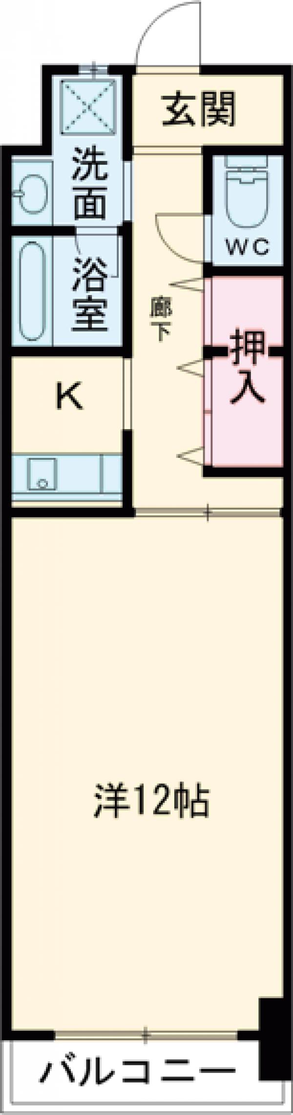 グランドパレスNSー6の間取り