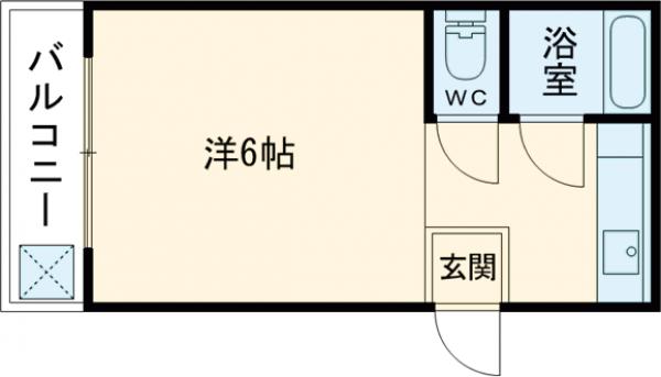 メゾンアオヤマの間取り