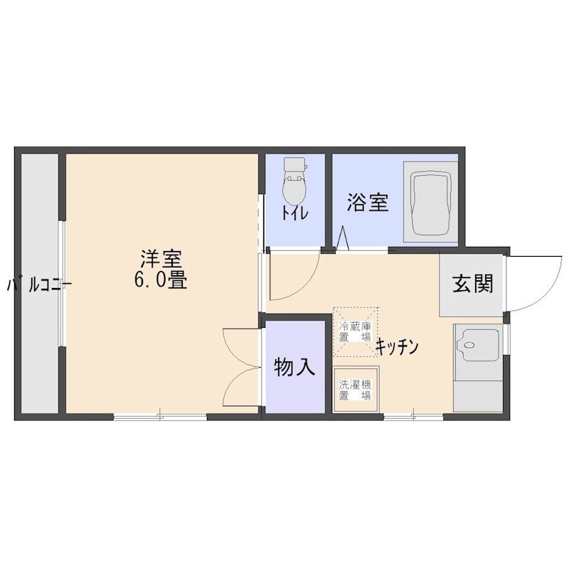 クリーンコーポ上原の間取り