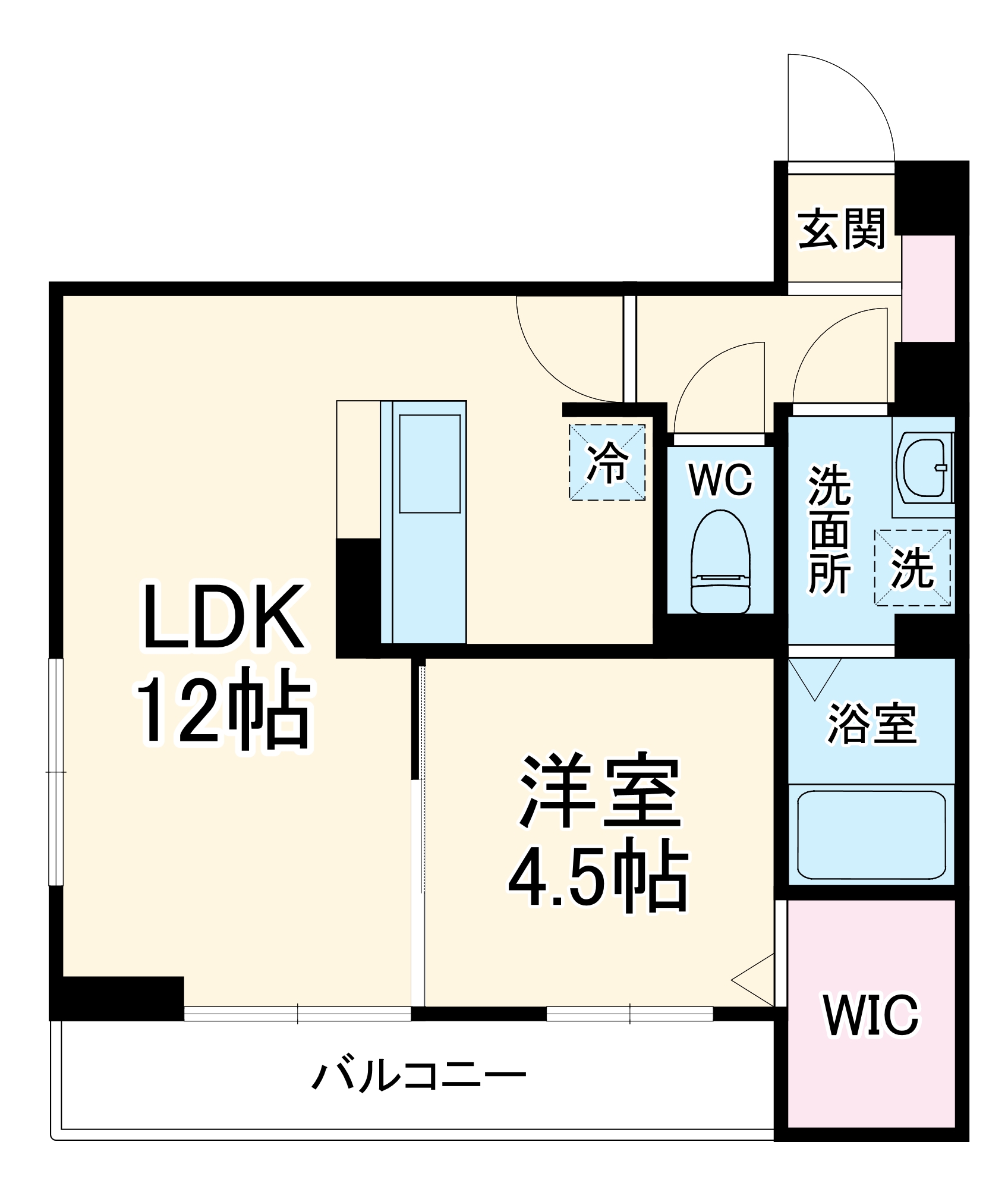 D-ROOM富竹新田の間取り