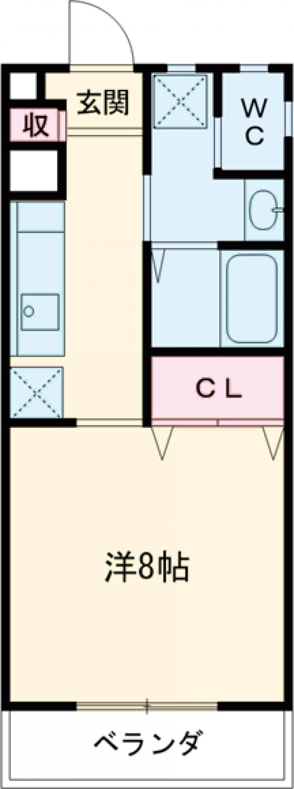 コーポエルの間取り
