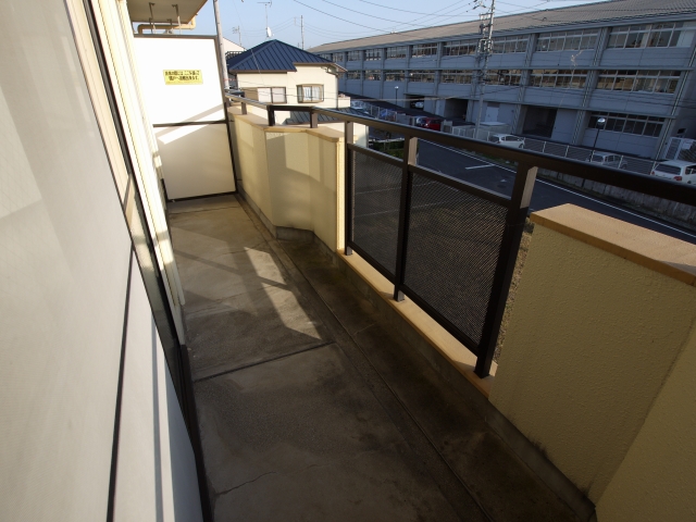 10/25 バルコニー