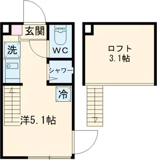 ハーモニーテラス上板橋Ⅱの間取り