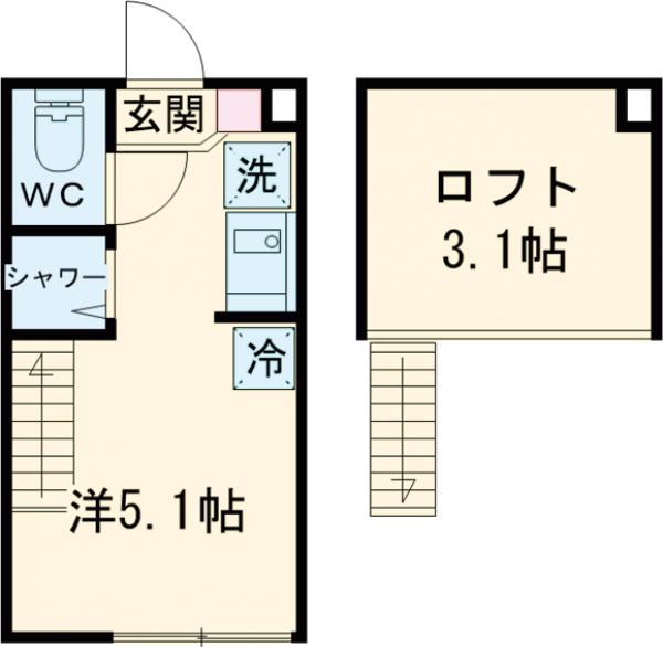 ハーモニーテラス上板橋Ⅱの間取り